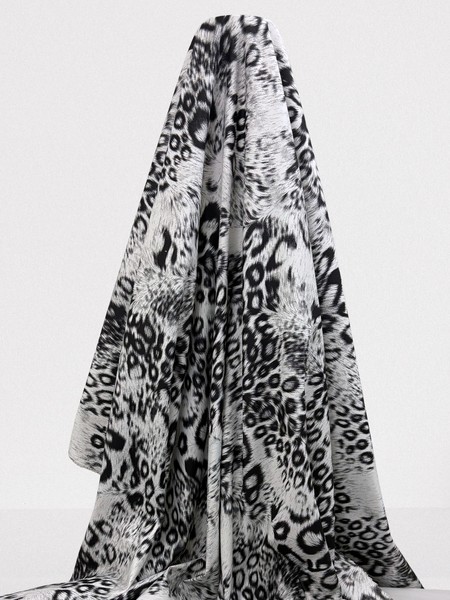 Leopard Stretch Cotton