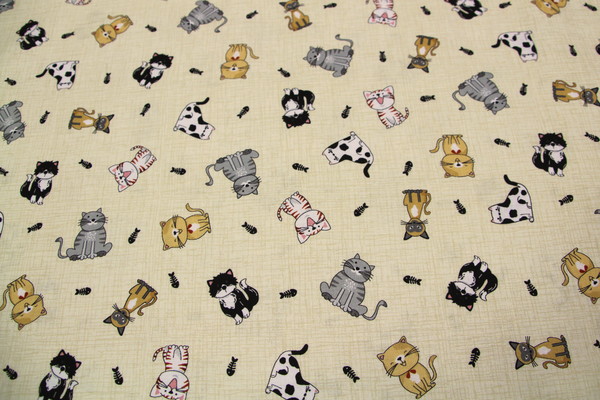Felines Premium Cotton Print