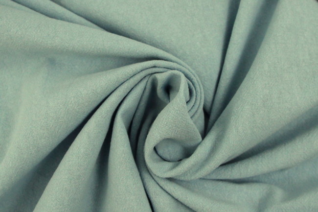 Powder Blue Cotton Crepe