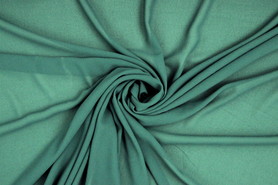 Dark Teal Stretch Georgette