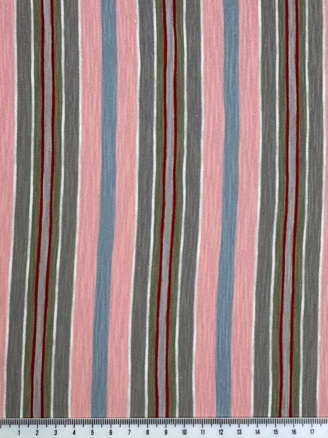 Summer-Time Stripes Cotton Lycra