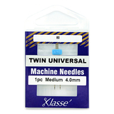 Size 80/4.0mm Twin Universal Machine Needle
