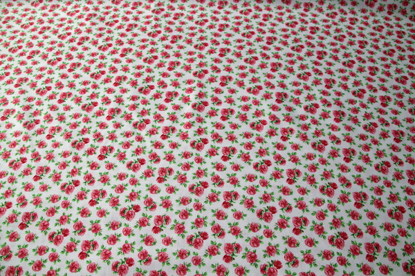 Coming Up Roses Printed Cotton