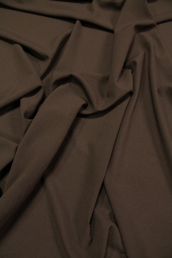 Coffee Stretch Chiffon