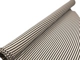 Black & Grey Marle Stripes Cotton Lycra