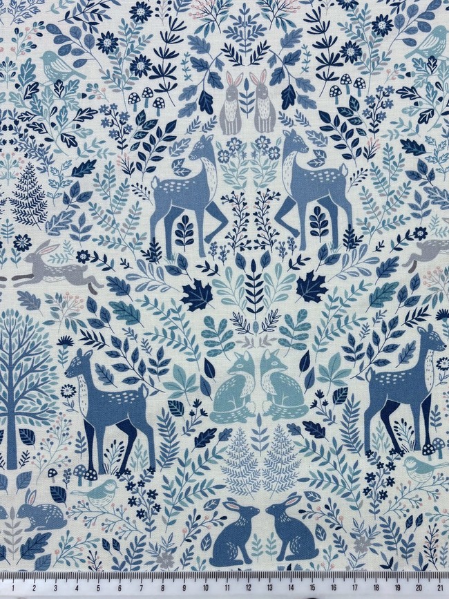 Foxwood Forest Friends Printed Cotton