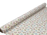 Christmas Pups & Kittens on Natural Cotton