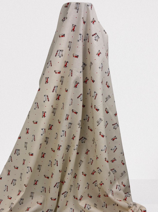  * REDUCED * Book-Lover Printed Cotton 