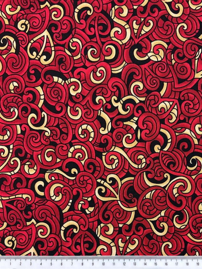 Red Moko Design Kiwiana Cotton