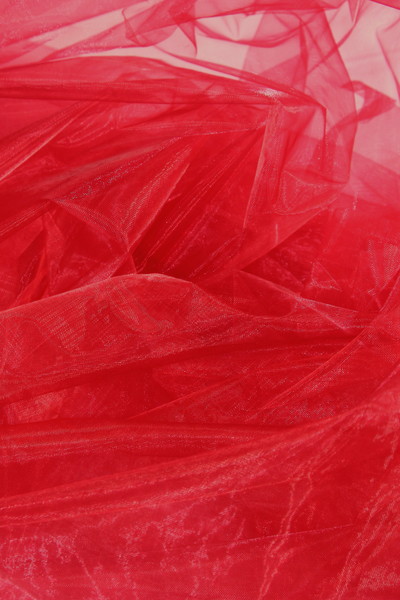 Red Apple Organza
