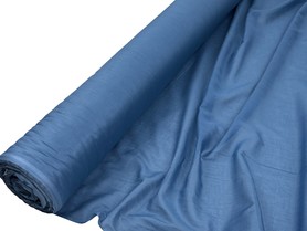 Steel Blue Antique Cotton Voile