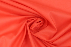 Flame Orange Antique Cotton Lawn
