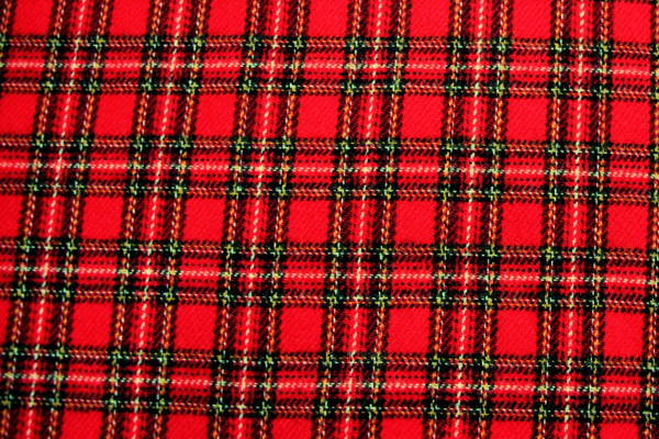 Classic Red Tartan - Backstreet Bargains