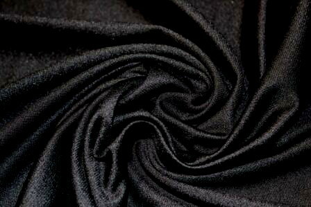 * REMNANT - Funky & Functional 100% Cotton Plain Drill - Black