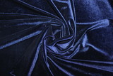 * REMNANT - Sumptuous Navy Stretch Plush Velvet