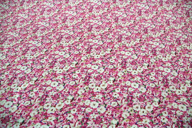 Apple Blossom Printed Rayon New Image