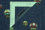 Hot Air Balloon Printed Chambray 