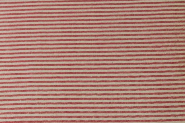 Pink & White Striped Flannel