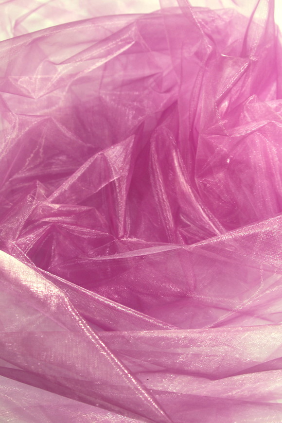 Orchid Pink Organza