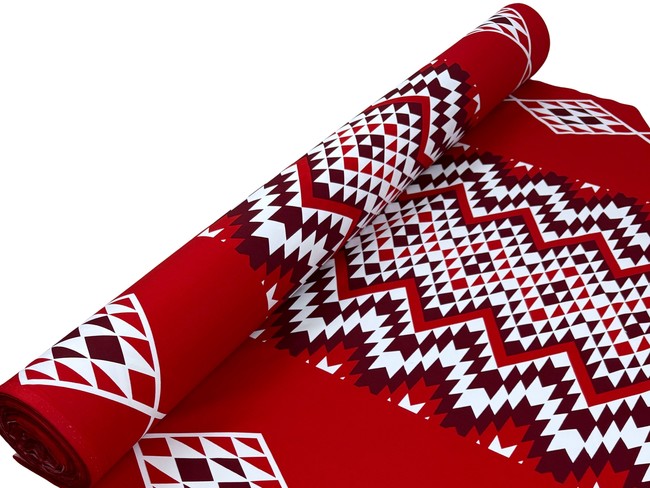 Red Taaniko Aotearoa Cotton