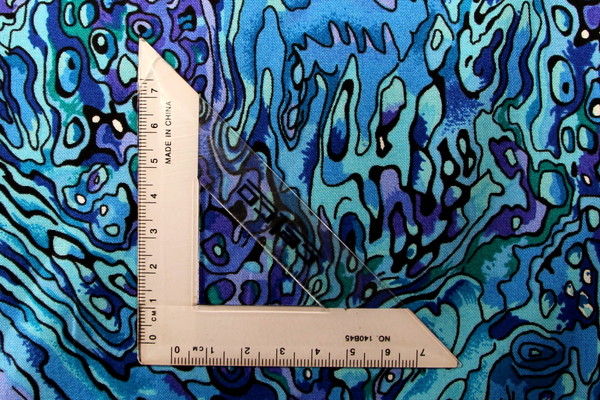 Designer Kiwiana Cottons - Purple & Blue Paua
