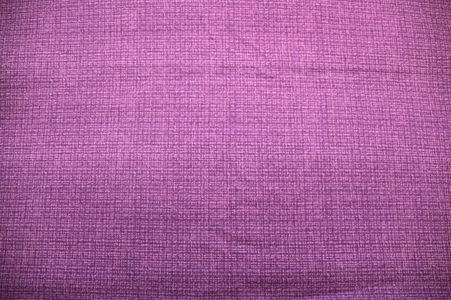 Purple Colour Weave Printed Cotton - Last Piece!