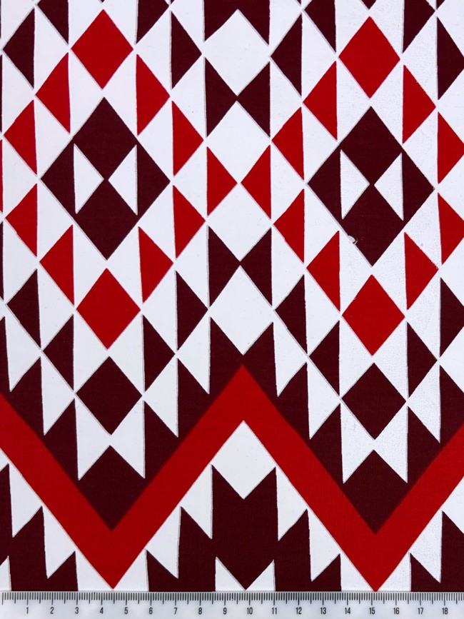 Red Taaniko Aotearoa Cotton