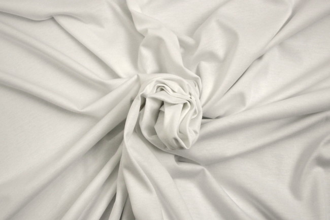 Ivory 100% Cotton T-Shirt Knit