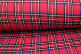 Classic Red, Blue & Green Brushed Cotton Check