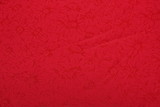 Red Floral Burnout Polycotton