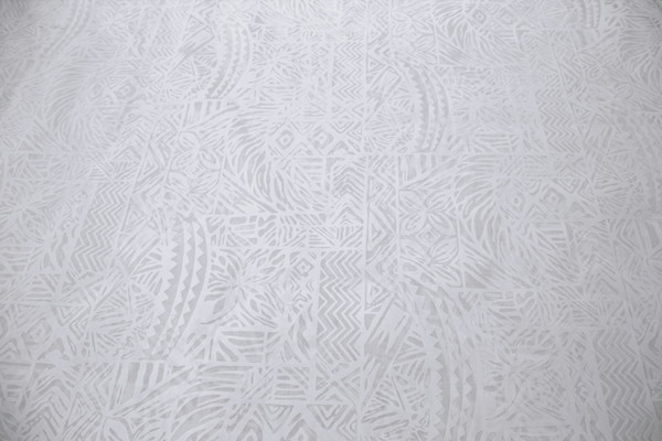 Fala - White on White Pasifika Polycotton