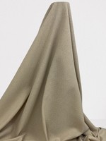 Light Sand Chevron Stitched Textured Linen Cotton Blend