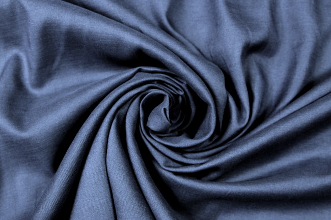 Denim Blue Linen/Tencel Blend