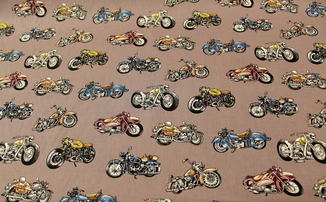 * REMNANT - Classic Motorbikes Cotton New Image