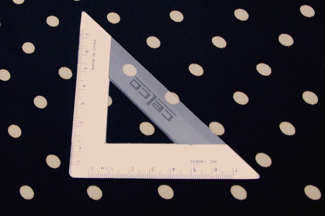 Black with Stone Spots Printed Chiffon