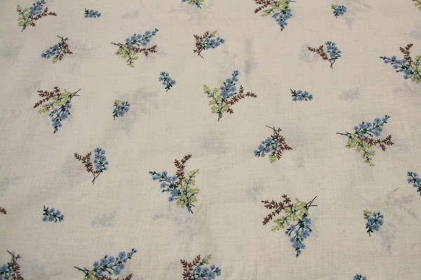 Simple Flowers Printed Cotton
