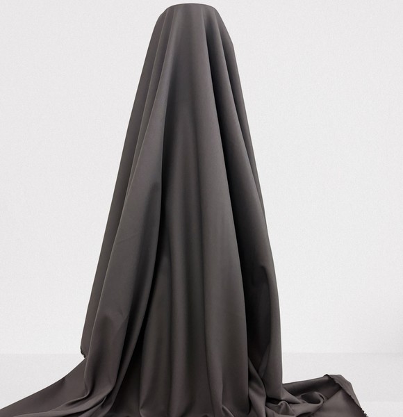 Charcoal 100% Cotton Drill