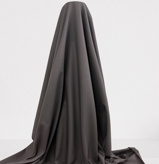 Charcoal 100% Cotton Drill