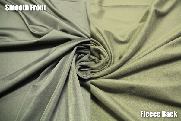 Olive Drab Thermoline Brushed Polyester