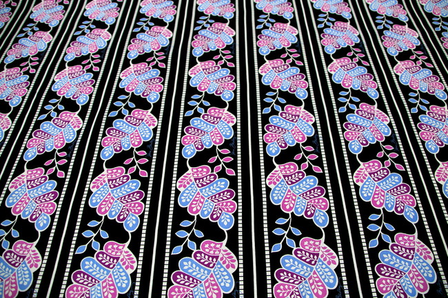 Lovely Leaves Printed Cotton New Image