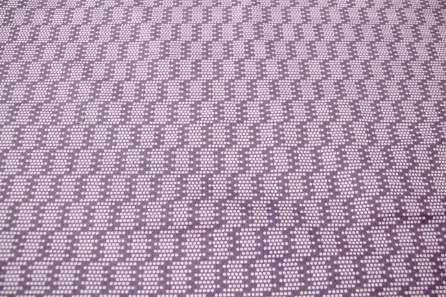 Lavender Love Dots Printed Cotton 