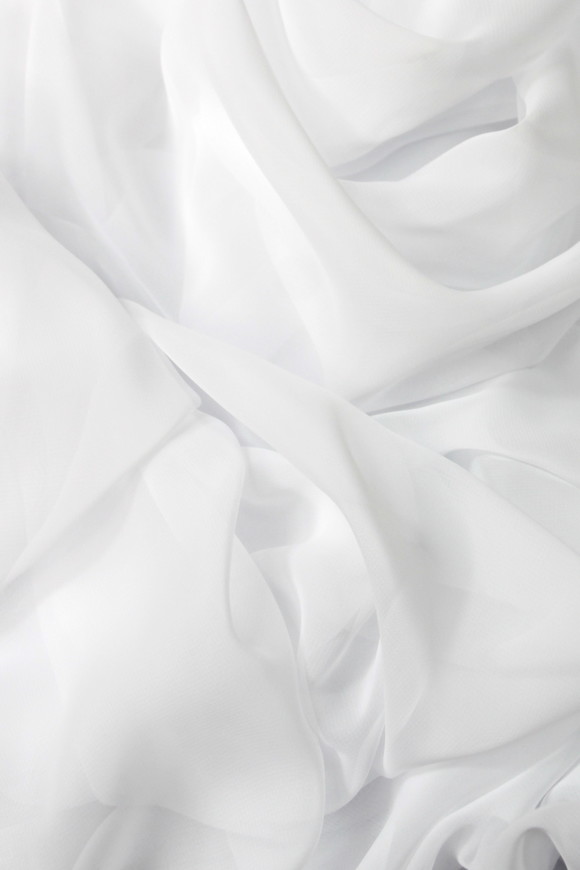Bridal White Soft Sheer