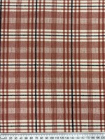 Beige Pink, Cream & Navy Tartan Stretch Ponti de Roma