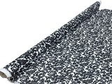 Black & White Floral Printed Cotton Voile
