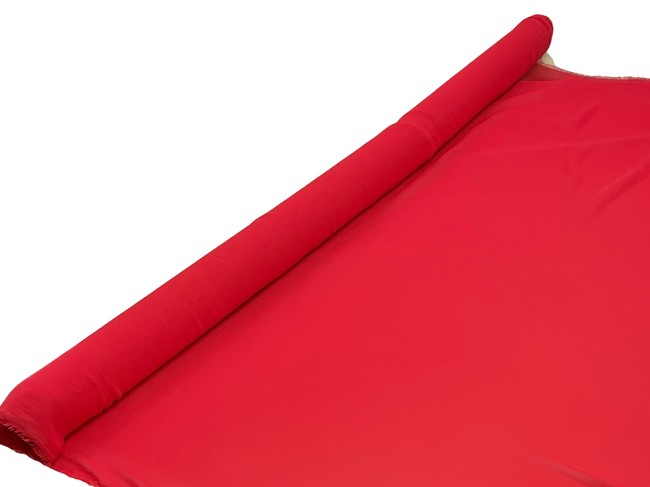 Pill Box Red Plain Chiffon