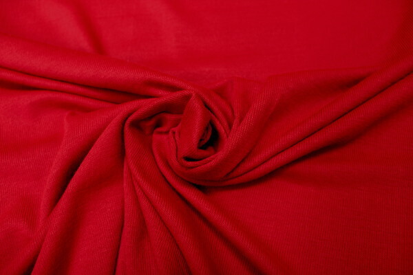 Rich "Rosso" Red Stretch Knit