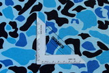 Blue Camo French Terry/Unbrushed Sweatshirting New Image