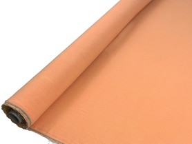 Pumpkin Textured Linen/Cotton Blend