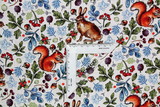 Nature Trail on Cream Premium Cotton