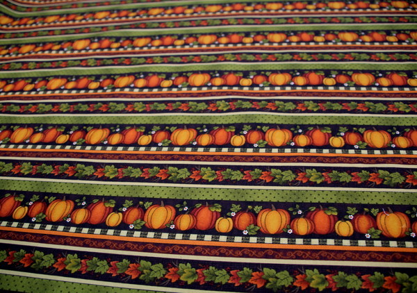 Beautiful Korean Cotton - Pumpkin Harvest